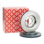 Preview: Rear brake disc(s), Ø 294 x 22 mm (28682), coated; VW T5 and others...